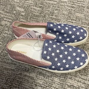 NWT Patriotic Shoes